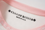Typography Logo Pink & White Long Sleeve™
