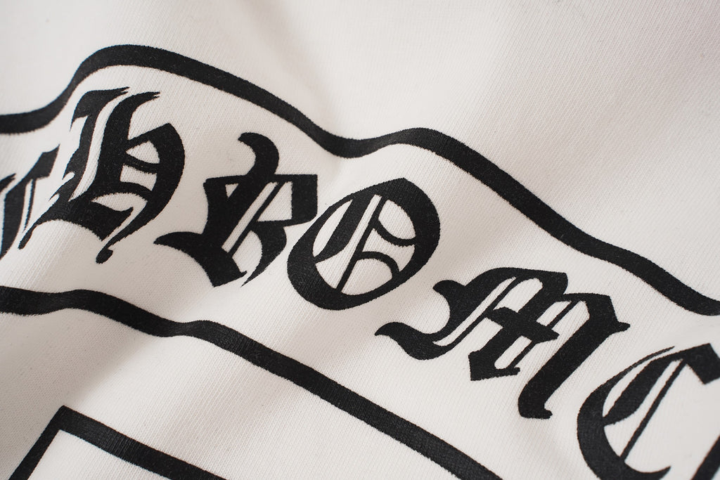 Typography Logo Pink & White Long Sleeve™