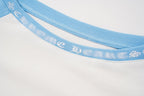 Typography Logo Light Blue & White Long Sleeve™