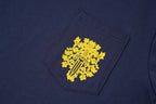 Yellow Dagger Crest Navy Long Sleeve™