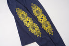 Yellow Dagger Crest Navy Long Sleeve™
