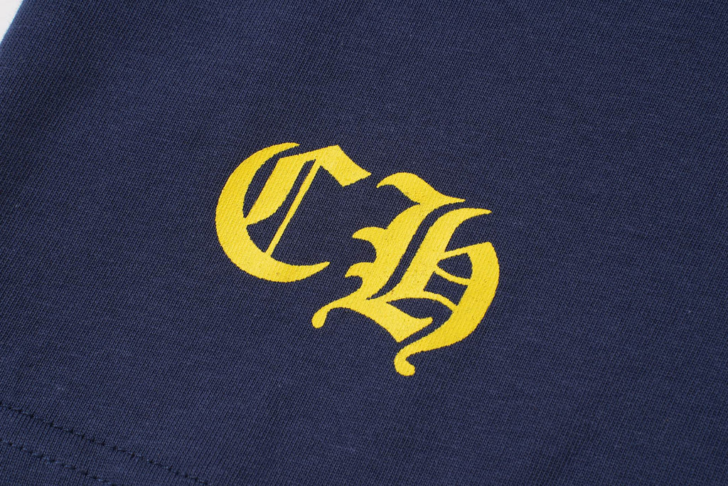Yellow Dagger Crest Navy Long Sleeve™