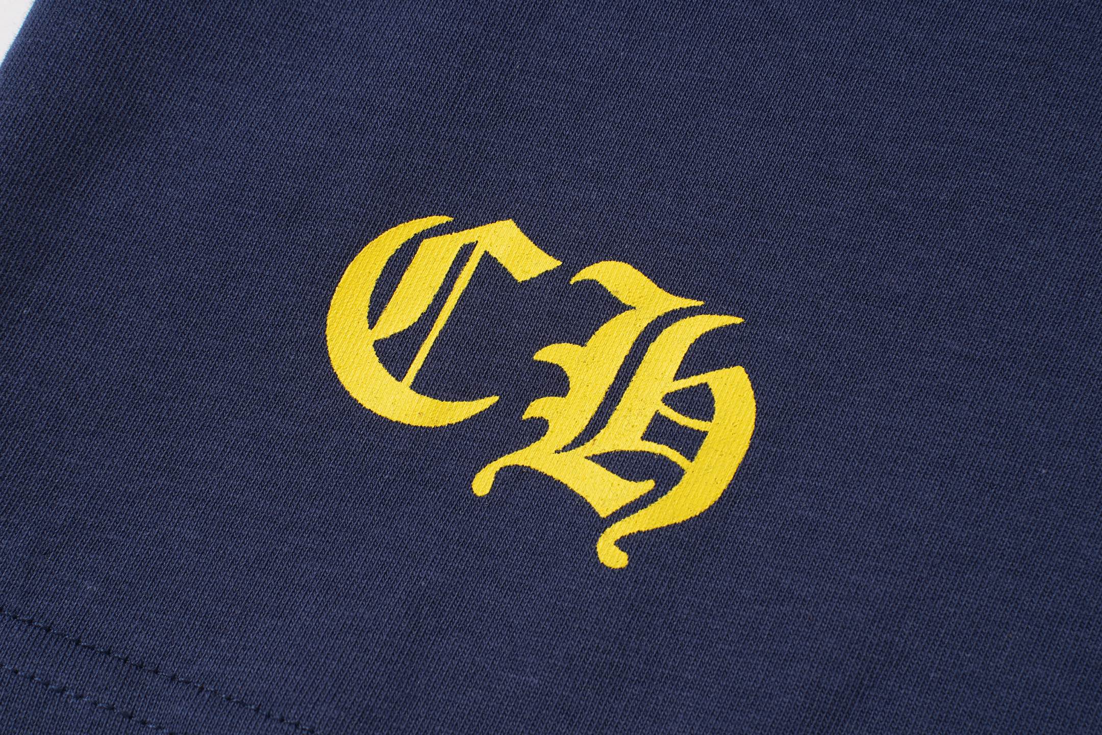 Yellow Dagger Crest Navy Long Sleeve™