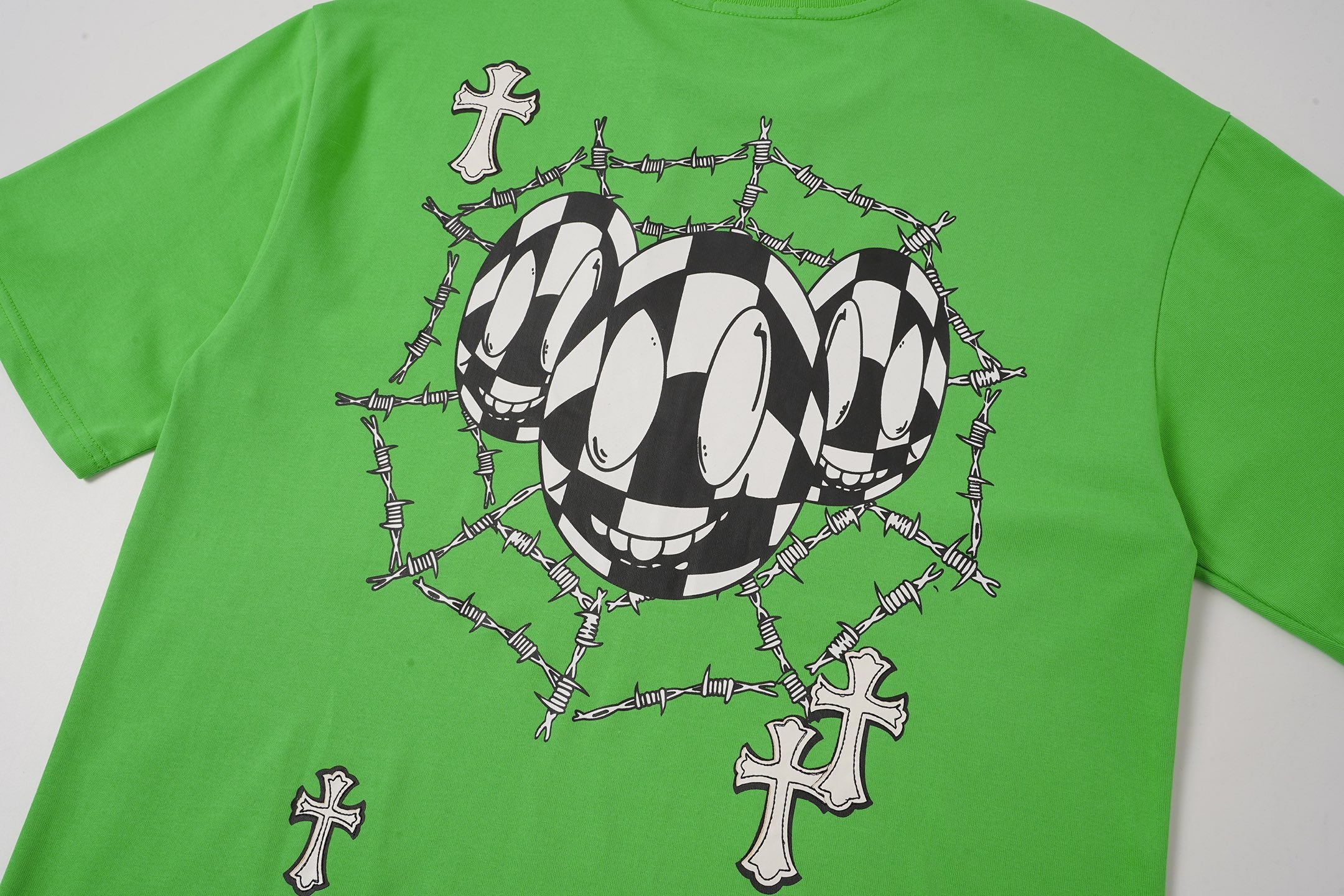 Special Barbed Wire Green T-Shirt™