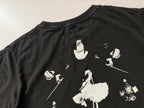 ER* Distressed Ballerina Black T-Shirt™