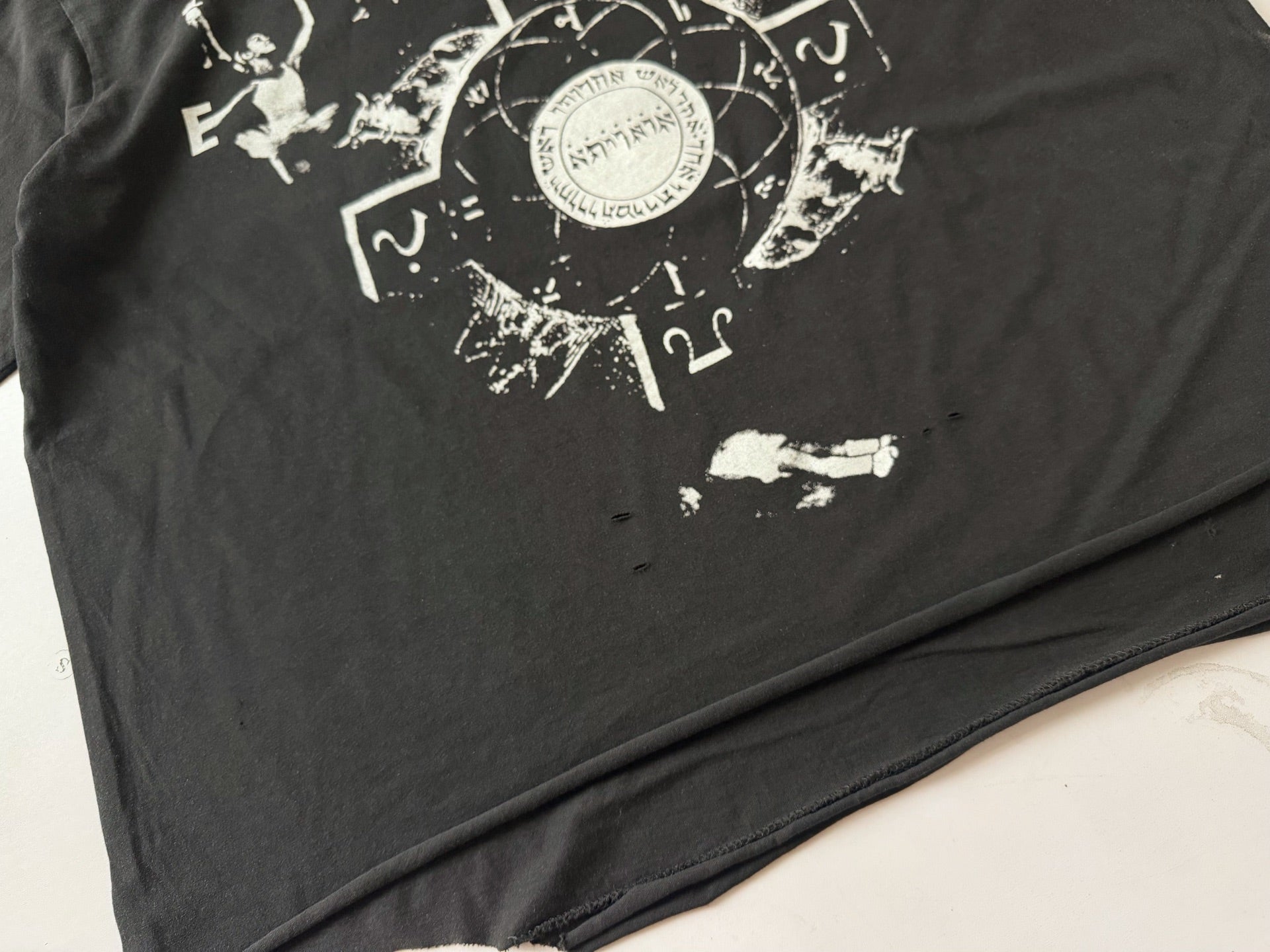 ER* Distressed Ballerina Black T-Shirt™