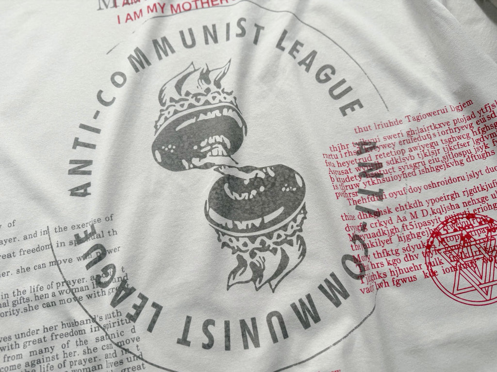 ER* Anti-Communist League White T-Shirt™