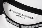 Black Sleeve Horseshoe White T-Shirt™