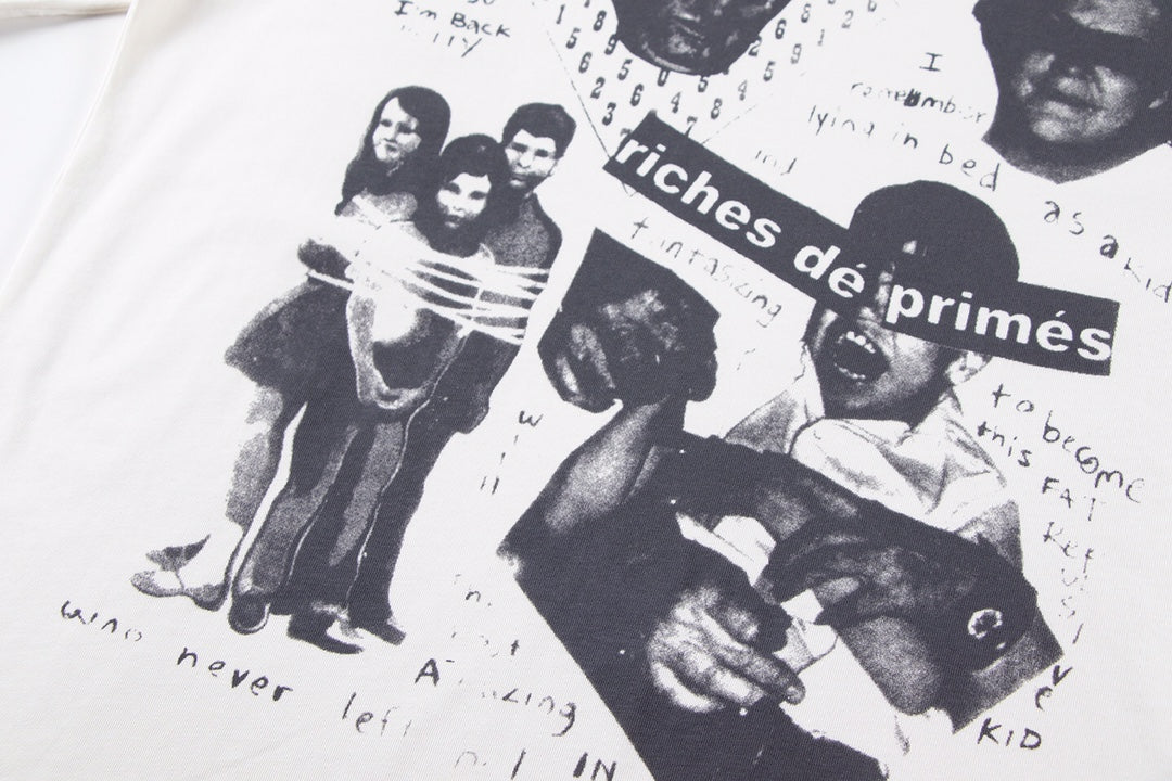 ER* Portrait Collage White T-Shirt™