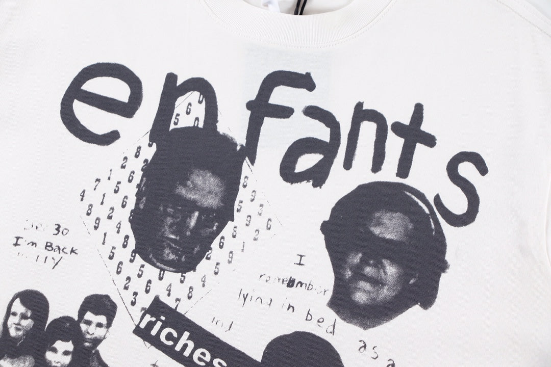 ER* Portrait Collage White T-Shirt™
