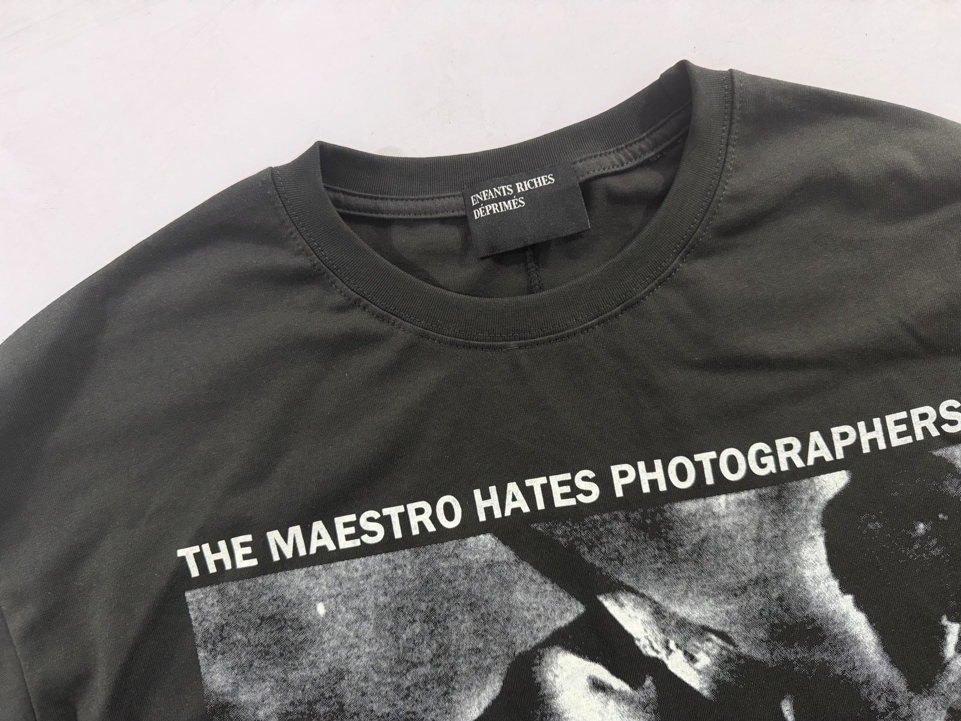 ER* Maestro Hates Photographers Grey Long Sleeve™