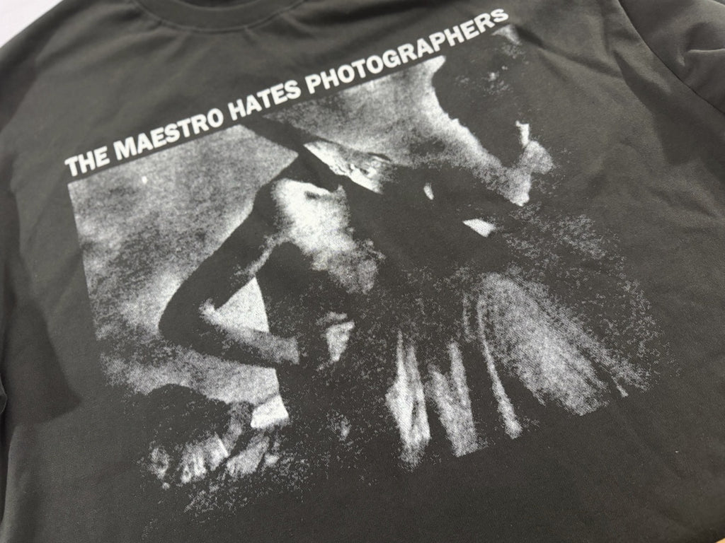 ER* Maestro Hates Photographers Grey Long Sleeve™