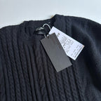 ER* Distressed Black Knit Sweater™