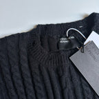 ER* Distressed Black Knit Sweater™