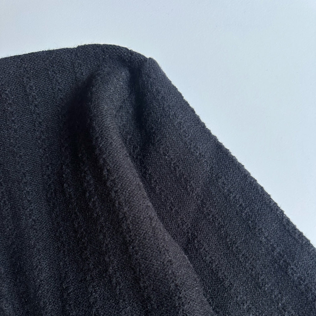 ER* Distressed Black Knit Sweater™