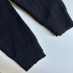ER* Distressed Black Knit Sweater™