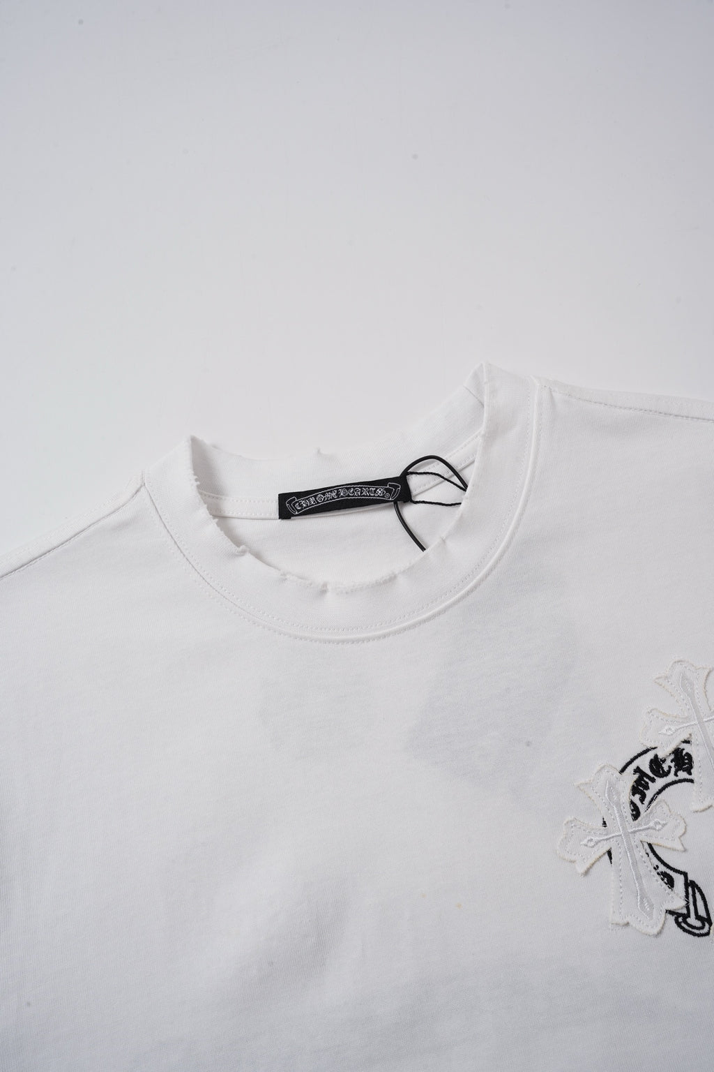 Cross Flower Banner White T-Shirt™