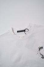 Cross Flower Banner White T-Shirt™