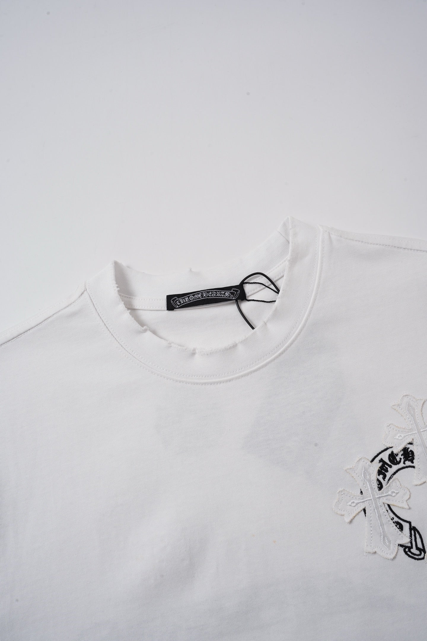 Cross Flower Banner White T-Shirt™