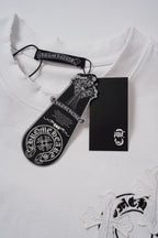 Cross Flower Banner White T-Shirt™