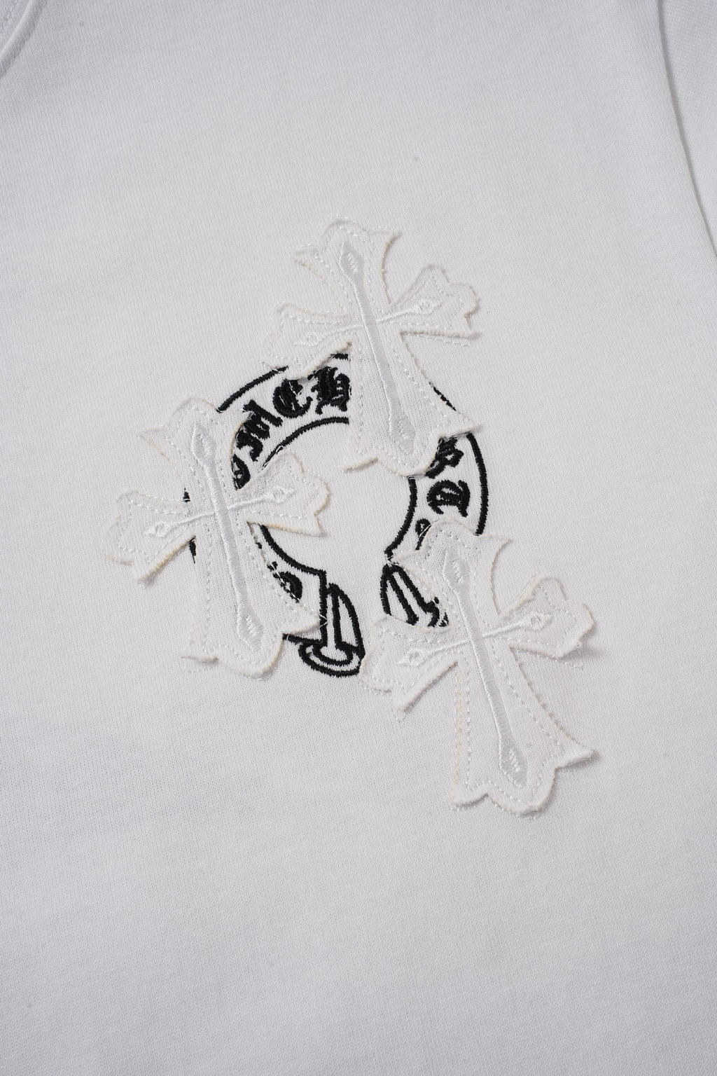 Cross Flower Banner White T-Shirt™