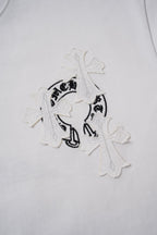 Cross Flower Banner White T-Shirt™