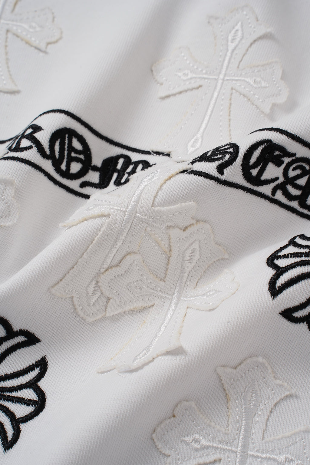 Cross Flower Banner White T-Shirt™
