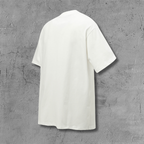 Metal Cross Collar White T-Shirt™