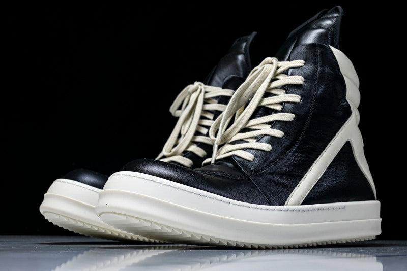 High Top Strobe Geobasket High Black Milk Shoes