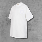 White Outline Cross White T-Shirt™