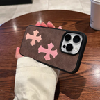 Double Cross Leather Phone Case™