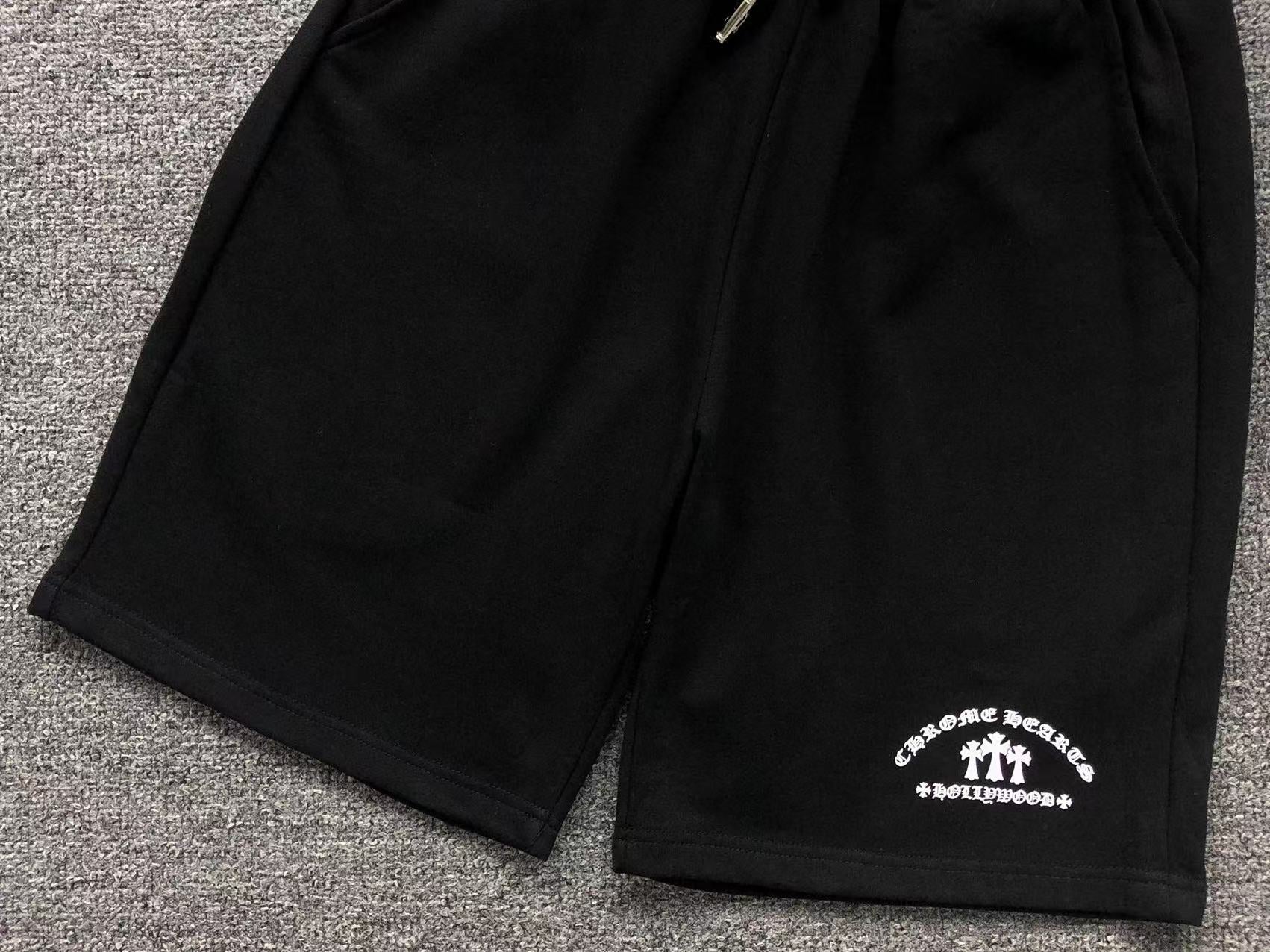 Small Triple Cross Logo Black Shorts™