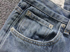 Black & Zebra Cross Patch Denim Jeans™