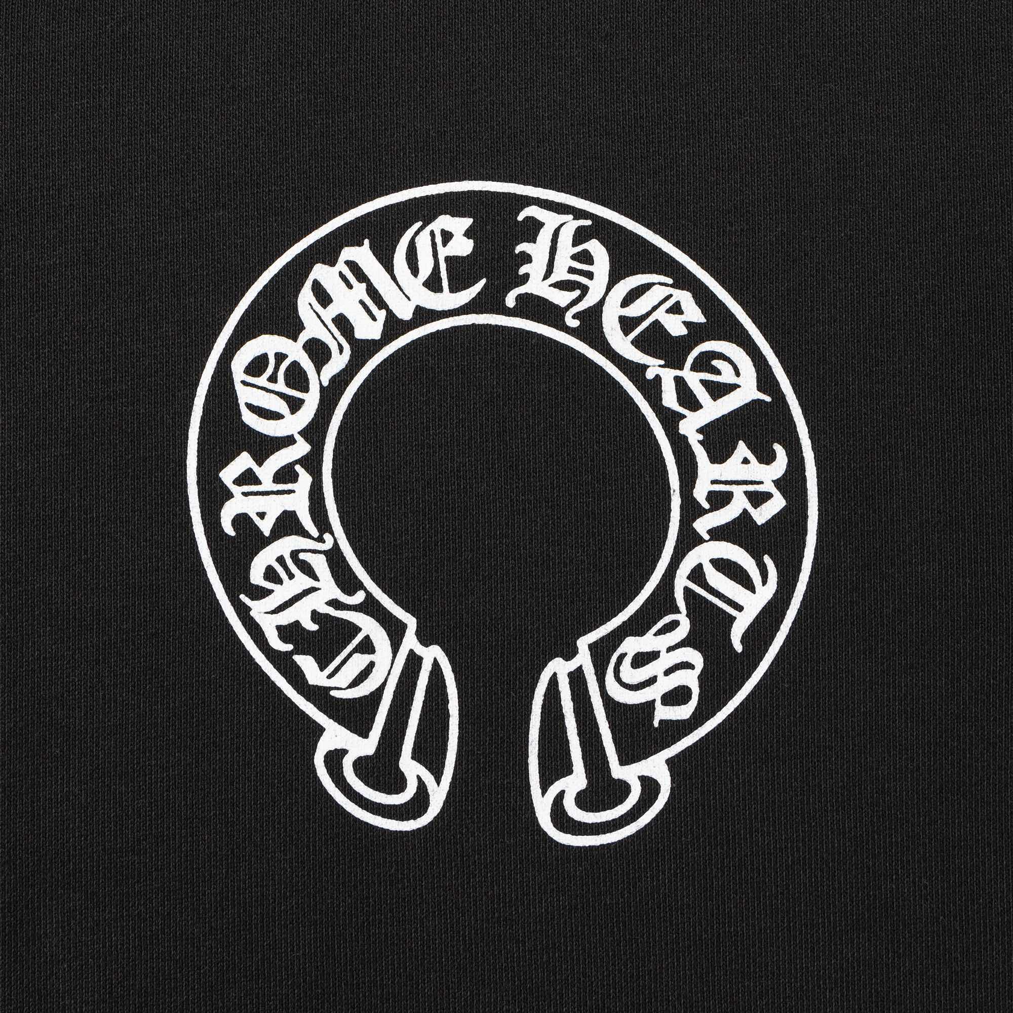 Horseshoe Logo Black Full Zip Hoodie™