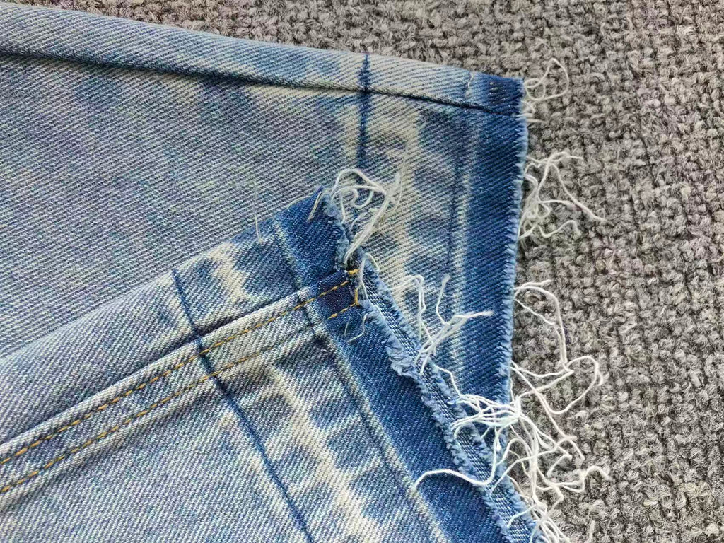 Faded Black Cross Patch Light Denim Baggy Jeans™