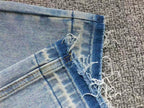 Faded Black Cross Patch Light Denim Baggy Jeans™