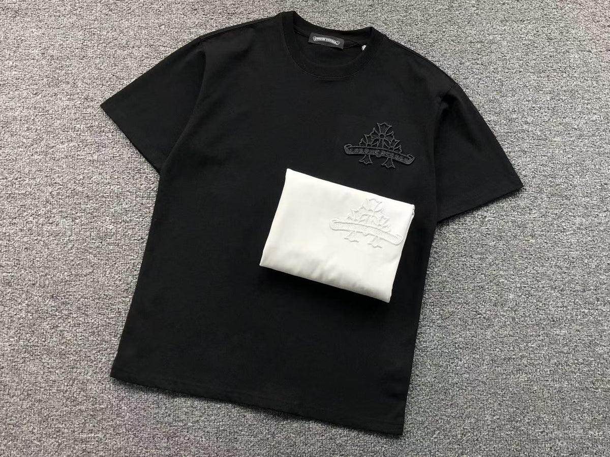 Triple Cross Typography Logo T-Shirt™