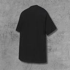 Blue Halo Triple Colored Cross Black T-Shirt™
