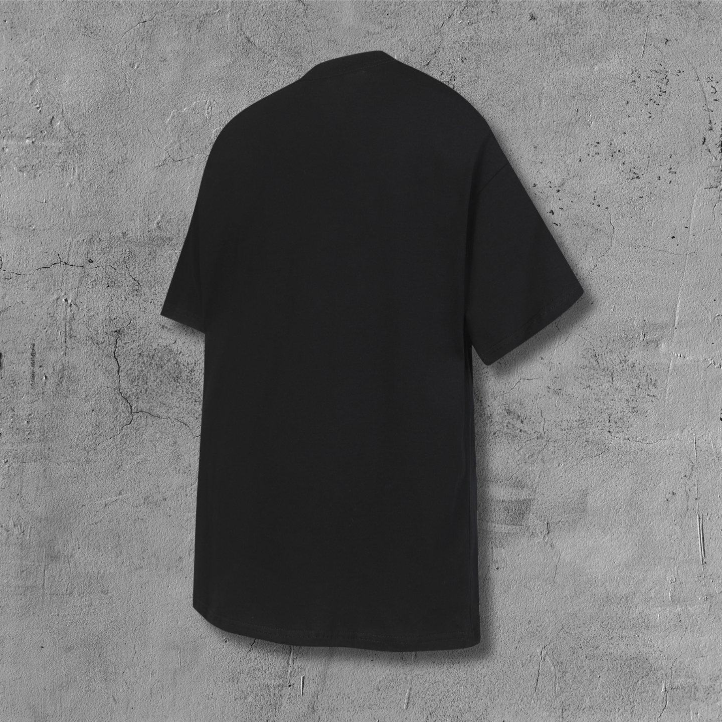 Blue Halo Triple Colored Cross Black T-Shirt™