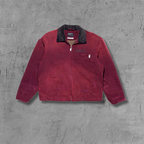 ER* Distressed Black Collar Red Work Jacket™