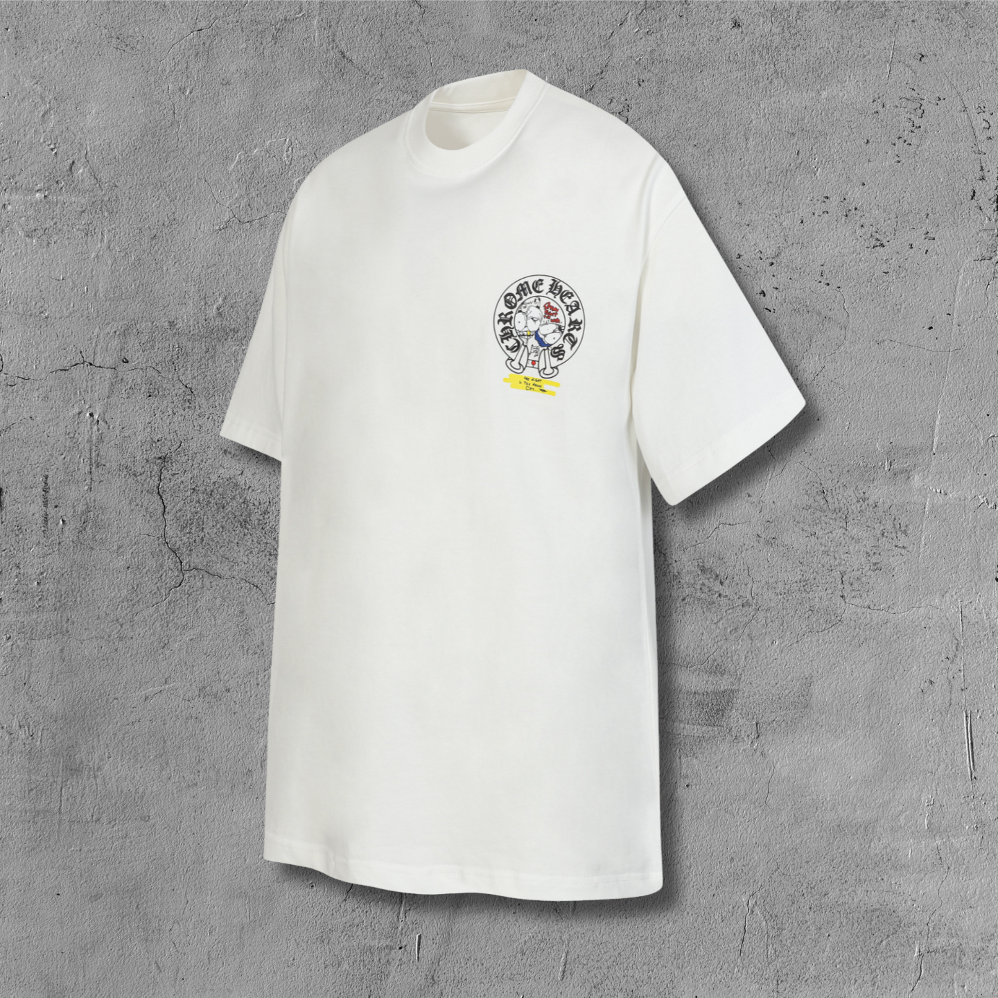 Neon Spray Paint Character White T-Shirt™