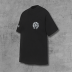 Vertical Multicolor Horseshoe Black T-Shirt™