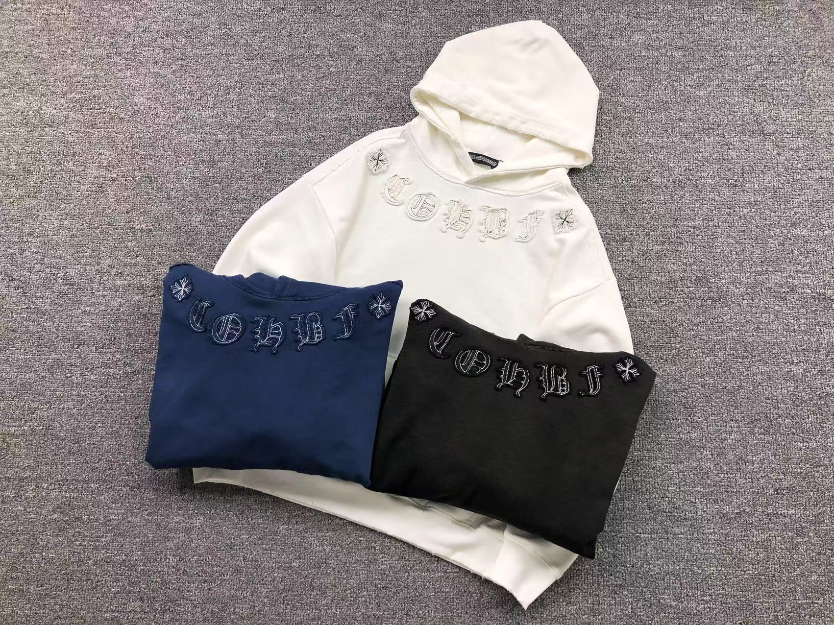 Faded Embroidered Cross Hoodie™