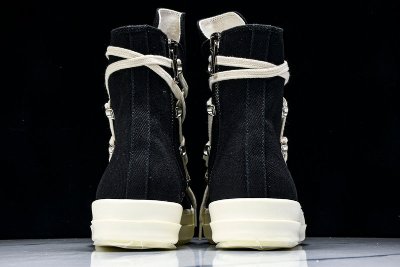DRKSHDW Hexagram Sneakers "Black Milk"