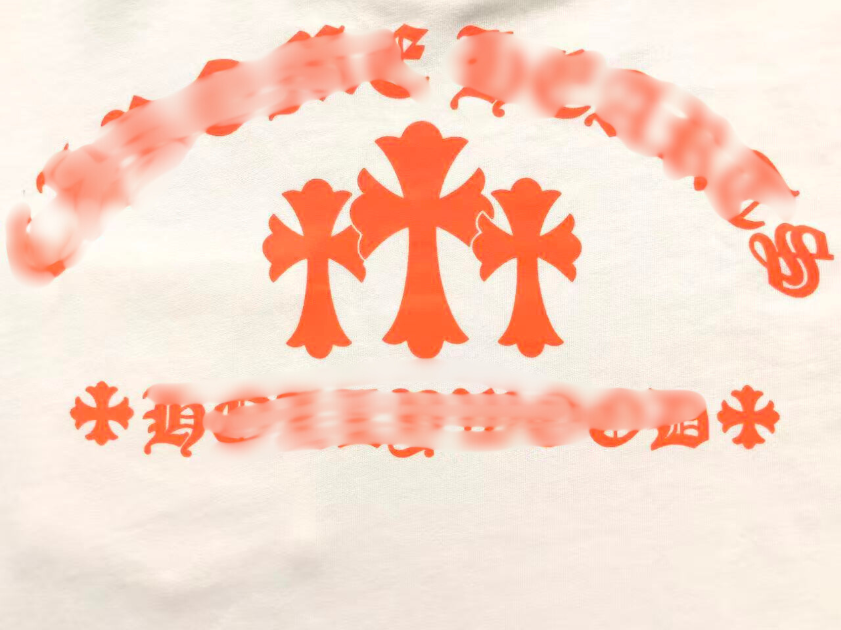 Hollywood Orange Triple Cross White/Black Long Sleeve™