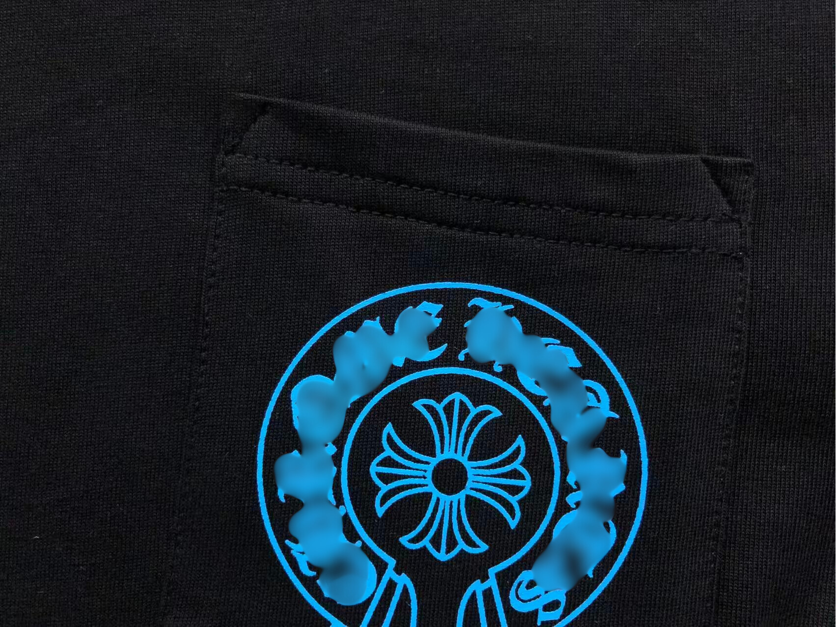 Blue Triple Cross White/Black Long Sleeve™