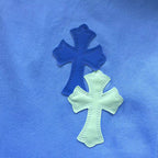 Blue & Light Blue Cross Patch Light Blue Jeans™