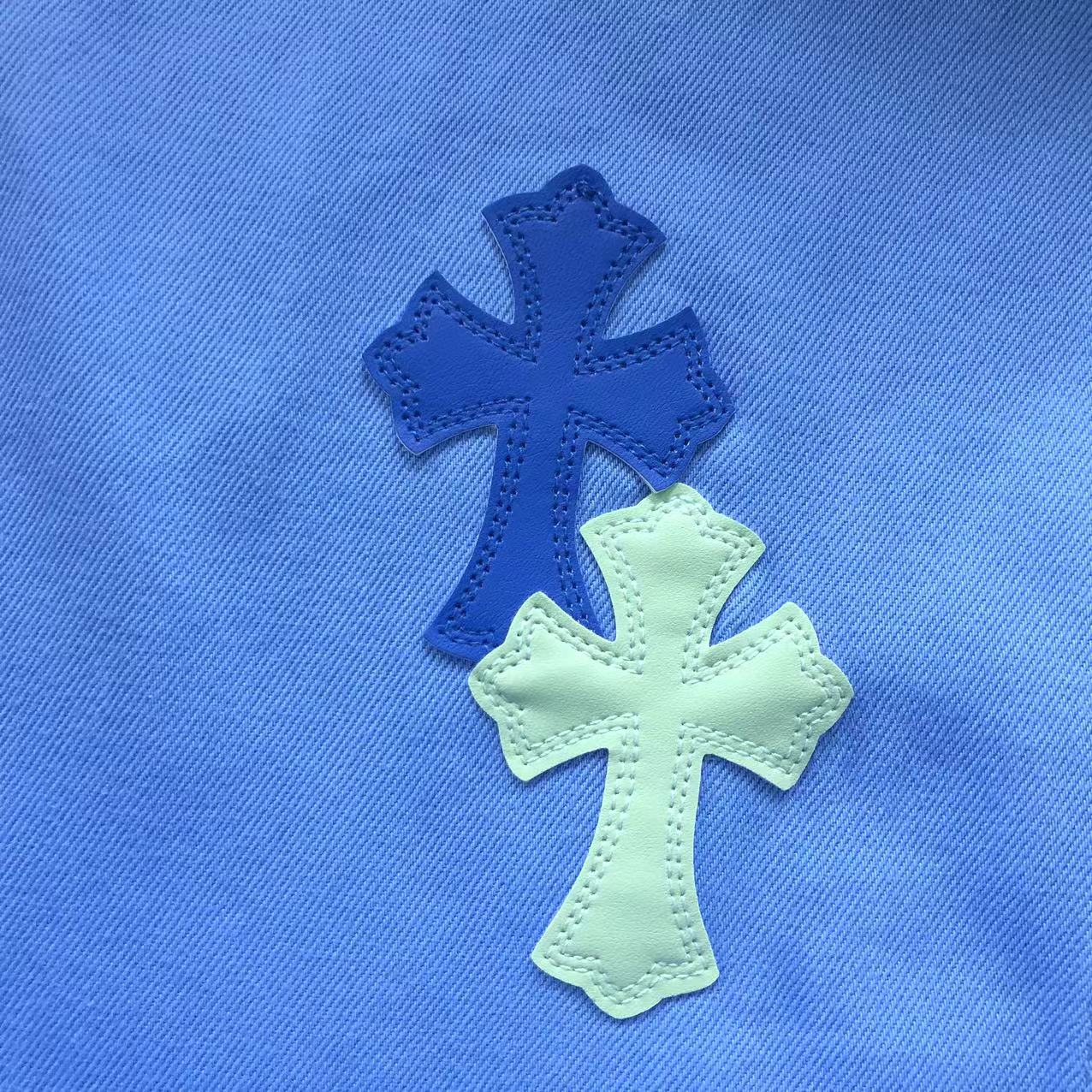 Blue & Blue Cross Patch Light Blue Jeans™