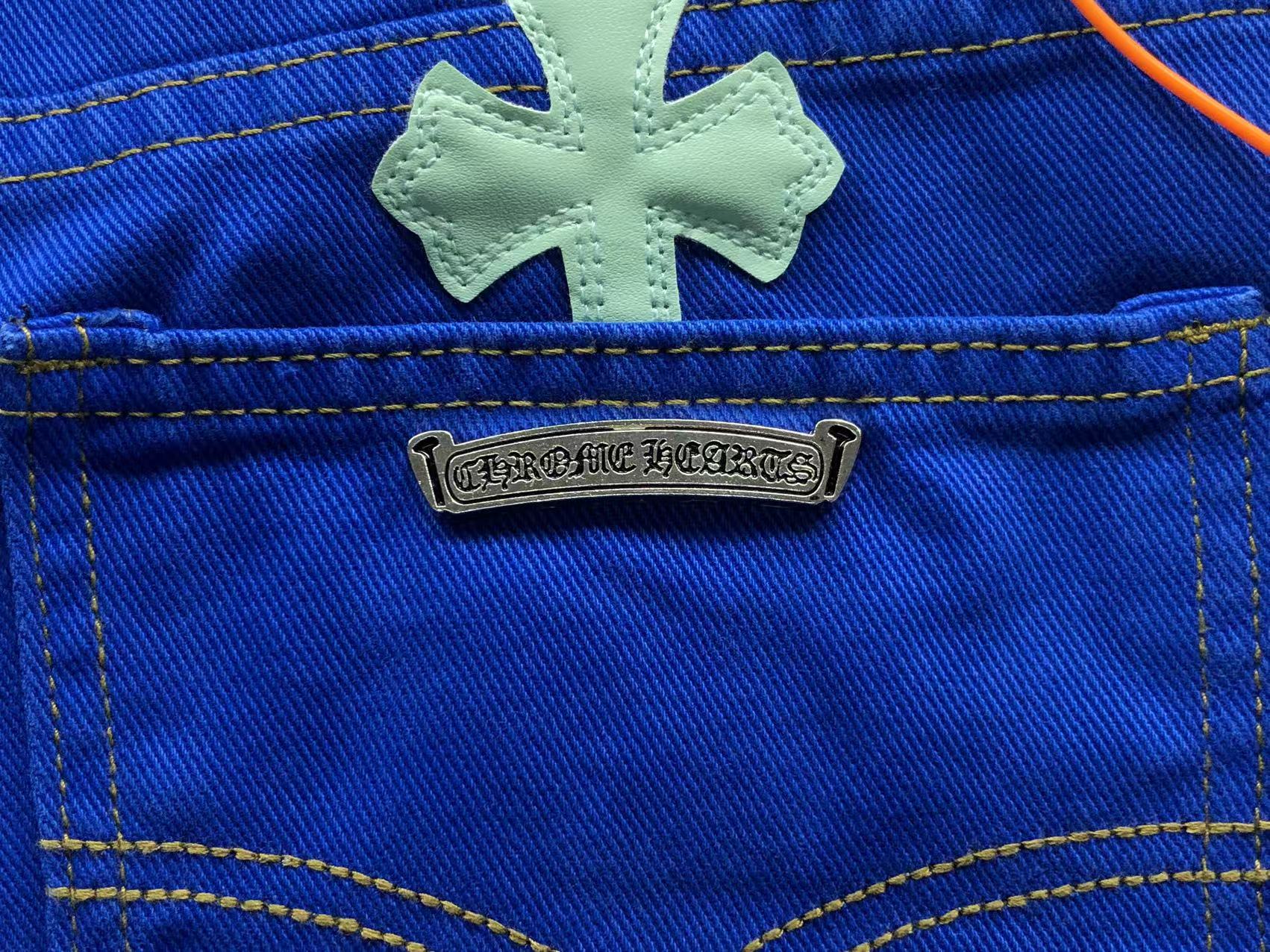 Blue Cross Patch Blue Denim Jeans™