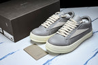 Vintage Low "Celadon Milk" Leather Sneakers
